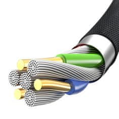 Mcdodo mini jack 3,5 mm pomožni kabel mcdodo ca-6640 1,2 m (črn)