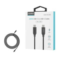 Choetech choetech xcc-1035 240w kabel usb-c do usb-c 1,2 m (črn)