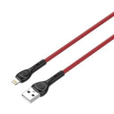 LDNIO kabel usb - lightning ldnio ls482 2m (rdeč)