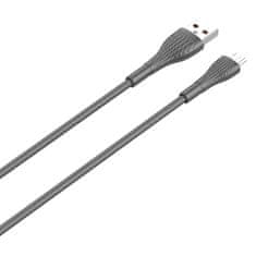 LDNIO kabel usb - micro usb ldnio ls671 1m, 30w (siv)