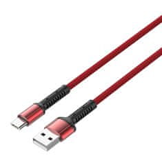 LDNIO kabel usb - usb-c ldnio ls63c-5a, 5a (rdeč)