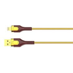 LDNIO kabel usb - lightning ldnio ls681, 1m, 30w (zlat)