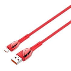 LDNIO kabel usb - micro usb ldnio ls661 1m, 30w (rdeč)