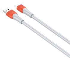 LDNIO usb - micro usb kabel ldnio ls603, 3m, 30w (oranžna)