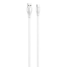 LDNIO kabel usb za usb-c ldnio ls550, 2,4a, 0,2 m (bel)
