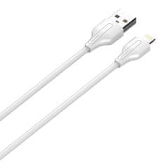 LDNIO Kabel USB Lightning ldnio ls543, 2.1a, 3 m (bela)