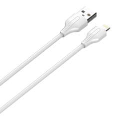 LDNIO Kabel USB Lightning ldnio ls543, 2.1a, 3 m (bela)