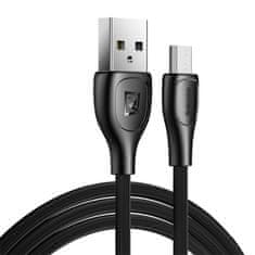 REMAX kabel usb micro remax lesu pro, 1 m, 2,1a (črn)