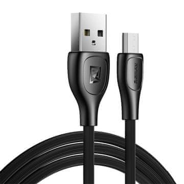 REMAX kabel usb micro remax lesu pro, 1 m, 2,1a (črn)