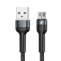 REMAX USB mikro kabel remax jany alloy, 1m, 2,4a (črn)