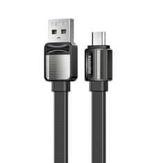 REMAX Kabel USB micro remax platinum pro, 1 m (črn)