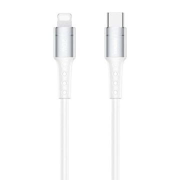 REMAX kabel usb-c-lightning remax chaining, rc-198i, 1m, 20w (biały)