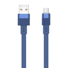REMAX kabel iz USB v mikro USB, remax za splakovanje, rc-c001, 1 m, (modri)