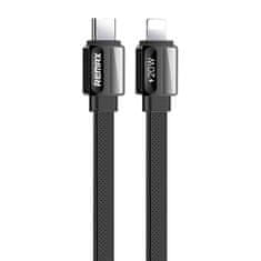 REMAX kabel USB-c-lightning remax platinum pro, rc-c050, 20w (czarny)