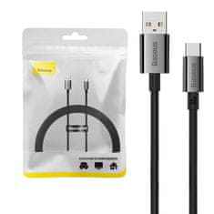 BASEUS kabel USB do USB-c baseus superior 100w 1,5m (črn)
