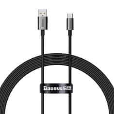 BASEUS kabel USB do USB-c baseus superior 100w 1,5m (črn)