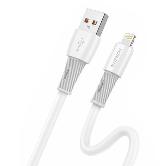 Foneng kabel usb do lightning foneng x86 3a, 1.2m (biały)