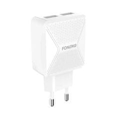 Foneng Polnilec Foneng EU35 2x USB-A s kablom Lightning 2,4A