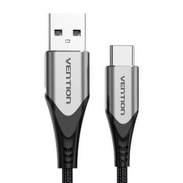 Vention kabel usb 2.0 a do usb-c 3a vention codhf 1m szary