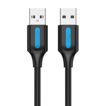 Vention kabel usb 2.0 vention cojbd 0,5 m črn pvc