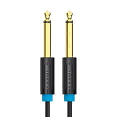 Vention Zvočni kabel TS 6,35 mm BAABH 2 m (črn)