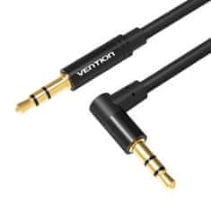 Vention Kabel Audio AUX 3,5 mm na 90° 3,5 mm BAKBG-T 1,5 m črn