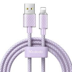 Mcdodo kabel usb-a do lightning mcdodo ca-3645, 2m (fioletowy)