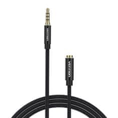 Vention Avdio kabel TRRS 3,5 mm moški na 3,5 mm ženski BHCBH 2 m črn