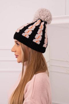 Kesi Ženska kapa Rozalia bež-črna