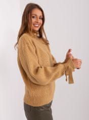 Badu Klasičen ženski pulover Gwenna kamelja Universal