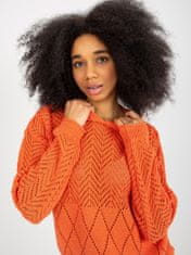 Badu Klasičen ženski pulover Shadwen oranžna Universal