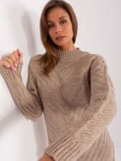 Badu Klasičen ženski pulover Essyllt temno bež Universal