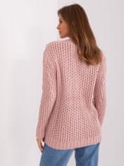 Badu Klasičen ženski pulover Belangaine svetlo roza Universal
