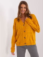 Badu Klasičen ženski pulover Avabeth temno rumena Universal