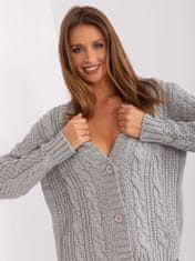 Badu Klasičen ženski pulover Phiphitmontri siva Universal