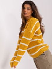 Badu Klasičen ženski pulover Ettalla temno rumena Universal