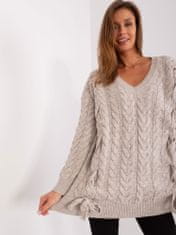 Klasičen ženski pulover Iseuneve bež Universal
