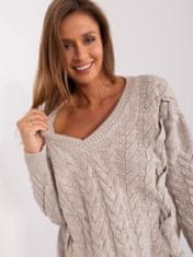 Klasičen ženski pulover Iseuneve bež Universal