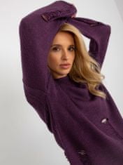 Badu Klasičen ženski pulover Olwese temno vijolična Universal