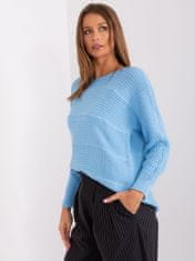 Badu Klasičen ženski pulover Anuka svetlo modra Universal