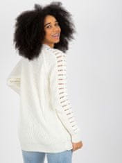 Badu Klasičen ženski pulover Fenidron ekru Universal
