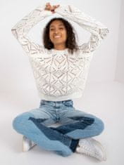 RUE PARIS Klasičen ženski pulover Ganiedamor bela Universal