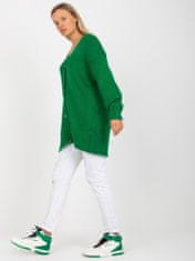 RUE PARIS Klasičen ženski pulover Belamue zelena Universal