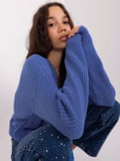 Badu Klasičen ženski pulover Yseunna modro nebo Universal