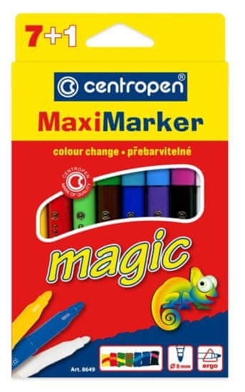 Centropen Marker 8649 magic (8 kosov)