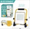 Polnilni Delovni LED Reflektor 30W (160W) 6500K IP65