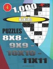 1000 + Kakuro puzzles 8x8 - 9x9 - 10x10 - 11x11