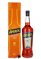 Aperol Grenčica + bottle pourer + GB 3 l