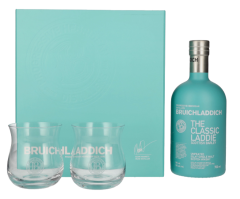 Bruichladdich Škotski Whisky THE CLASSIC LADDIE Single Malt + 2 kozarca 0,7 l