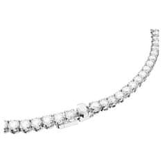 Swarovski Luksuzna ogrlica s prozornimi kristali Matrix Tennis 5681796 (Dolžina 41 cm)